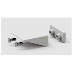 Butée Équerre 40 mm + Contre plaque + Vis BLANCHE H147Accessoires lame finaleZURFLUH-FELLER