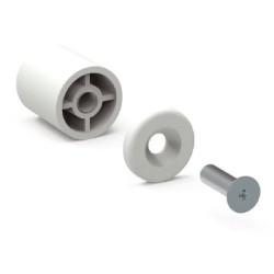 Butée Ronde -L 25 mm-BLANCHE H135CAccessoires lame finaleZURFLUH-FELLER