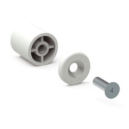 Butée Ronde -L 25 mm-BLANCHE H135CAccessoires lame finaleZURFLUH-FELLER