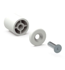 Butée Ronde -L 25 mm-BLANCHE H135CAccessoires lame finaleZURFLUH-FELLER