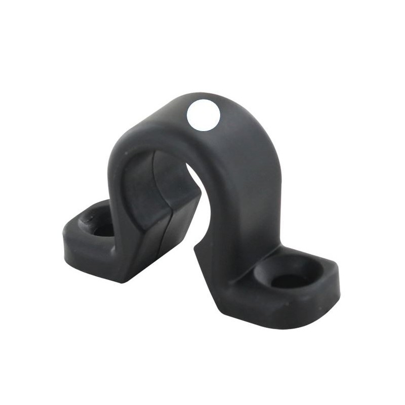 Collier Plat Espagnolette Pvc BLANC pour tige 14 BRG5ES91004Volets BattantsTIRARD et BURGAUD