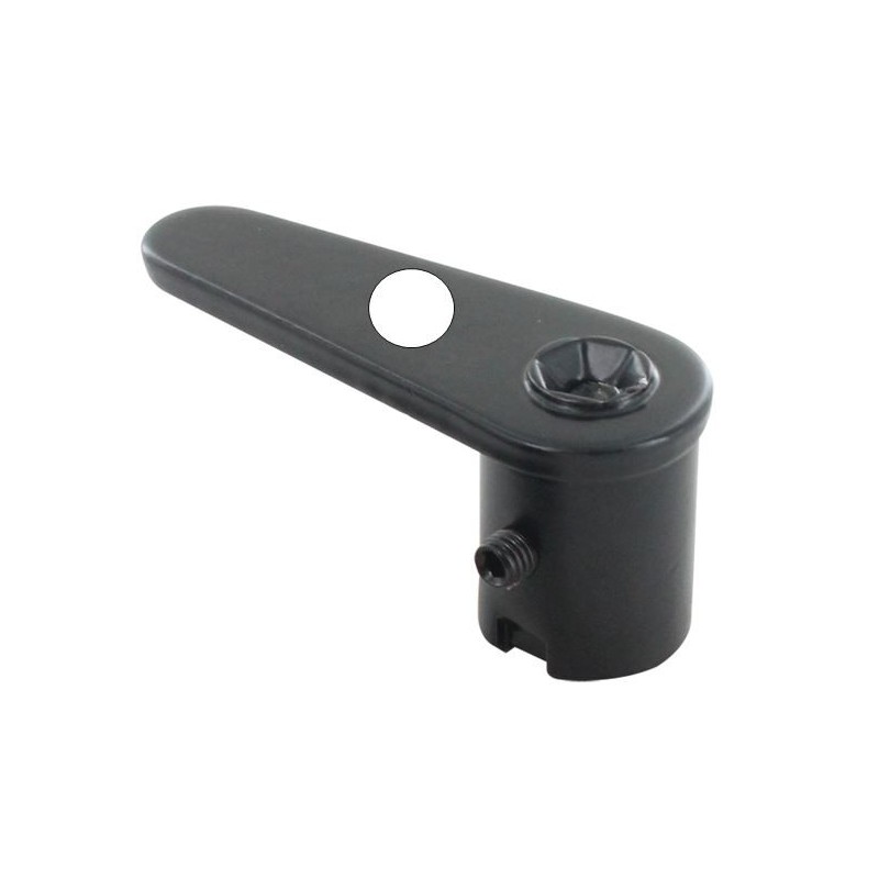 Embout HAUT en alu Espagnolette BLANC D 14 BRG800554Volets BattantsTIRARD et BURGAUD