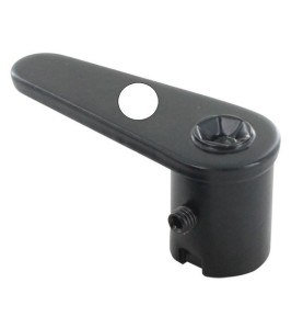 Embout HAUT en alu Espagnolette BLANC D 14 BRG800554Volets BattantsTIRARD et BURGAUD