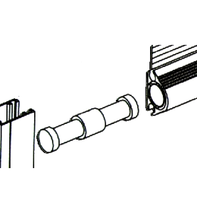 Embout de barre de charge Diamètre 18 mm 2003665StoresSIMU-ACCESSOIRES