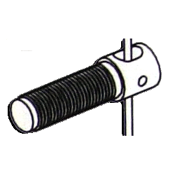 Embout de barre de charge Diamètre 18 mm 2003676StoresSIMU-ACCESSOIRES