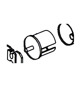 Embout Coté Opposé Télescopique Diamètre 40 mm 2003750StoresSIMU-ACCESSOIRES