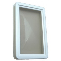 Hublot TOLOSA Dimensions: 370x235 -BLANC 73611508Pièces détachées Portes de garageMPM