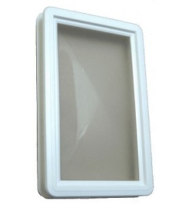 Hublot TOLOSA Dimensions: 370x235 -BLANC 73611508Pièces détachées Portes de garageMPM