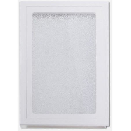 Hublot CAPITOLE Polycarbonate Dimensions: 370x235 -BLANC P00002827408Pièces détachées Portes de garageMPM