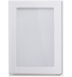 Hublot CAPITOLE Polycarbonate Dimensions: 370x235 -BLANC P00002827408Pièces détachées Portes de garageMPM