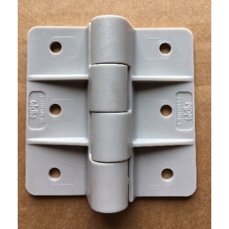 Axe diamètre:10 mm pour Charnière en résine -80 x 80 mm