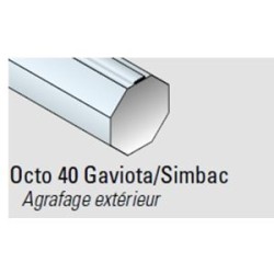 Jeux d Adaptation Tube Octogonal 40 mm