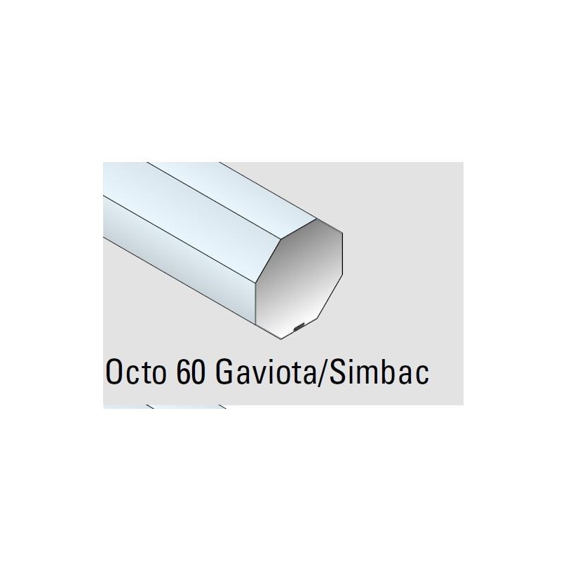 Jeux d'Adaptation Tube OCTOGONAL 60 mm 9410418Jeux AdaptationSIMU