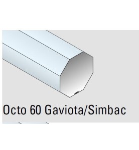 Jeux d'Adaptation Tube OCTOGONAL 60 mm 9410418Jeux AdaptationSIMU