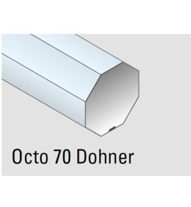 Jeux d'Adaptation Tube OCTOGONAL 70 mm 9410336Jeux AdaptationSIMU