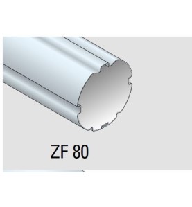 Jeux d Adaptation Tube Nervuré ZF 80 mm 9001474Jeux AdaptationSIMU