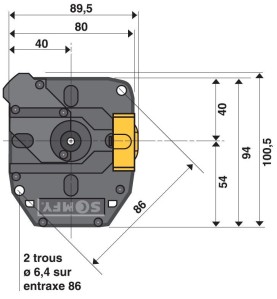 LT 50 CSI FILAIRE 35/17 1047305Moteur CSISomfy
