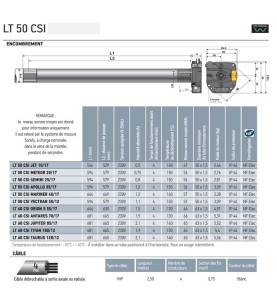 LT 50 CSI FILAIRE 50/12 1051357Moteur CSISomfy