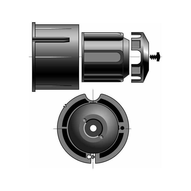 Interface Adaptation LS40-LT50 9013763Motorisation SolaireSomfy