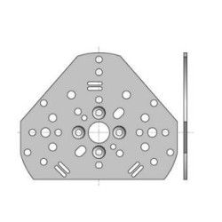 Plaque support Moteur Universelle LS40