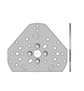 Plaque support Moteur Universelle LS40 9500624Accessoires LS 40Somfy