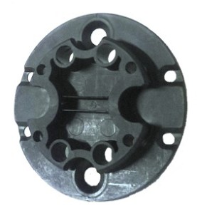 Adaptateur tete moteur M4G + Goupille D2550Support SomfySomfy