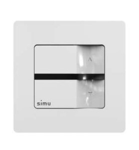 Emetteur Mural Simu 1 canal 2008369Commandes EHZSIMU