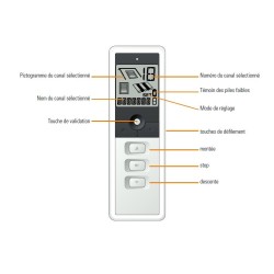 Emetteur Mobile  Simu 16 canaux Blanc