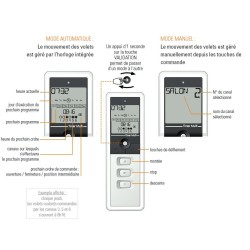 Emetteur Mobile HORLOGE  Simu 6 canaux Gris