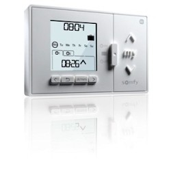 Emetteur Radio Mural HORLOGE CHRONIS IO 1805227Commandes IOSomfy