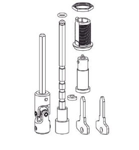 Kit Manoeuvre de secours F699EPièces détachées Portes de garageZURFLUH-FELLER