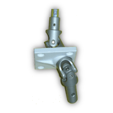 DOUBLE CARDAN - TIGE CARRE DE 6 -L 120 mm -MALE 12 mm