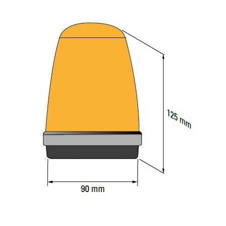 Feu Orange  Universel 230 /24 volt