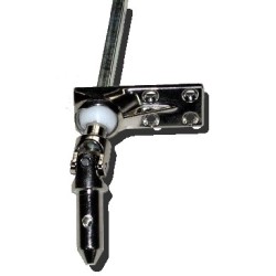 Sortie de caisson 45° 22X59-Nickelé-M10-6P 7 mm 816F061001Héxa 7GEIGER