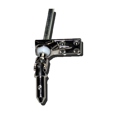 Sortie de caisson 45° 22X59-Nickelé-M10-6P 7 mm 816F061001Héxa 7GEIGER