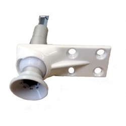 Sortie de caisson 45° 22X59-Blanche-4T- 6P 7 mm 818F67SK01Héxa 7GEIGER