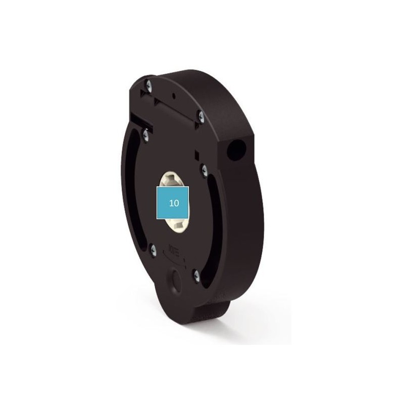 Treuil Vis Frein 1:7 FC 6P7-CARRE 10 C183AVEC Fin de courseZURFLUH-FELLER