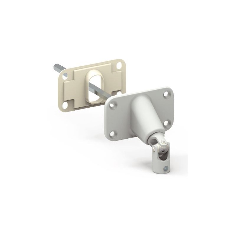 Double cardan 90 ° 80X47-Blanche-6P 7mm D591MBHéxa 7ZURFLUH-FELLER