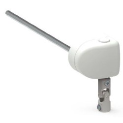 Renvoi en façade-Déport de 25 mm-DROITE-6P 7 mm D901ANGHéxa 7ZURFLUH-FELLER