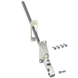 Guide 60° genouillère-Blanc-22x62- Carré de 6 mm D508BNGCarré de 6 ZURFLUH-FELLER