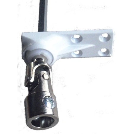 Sortie de caisson 45° -Blanche-22x59-6P 7 mm 816F106BM01Héxa 7GEIGER