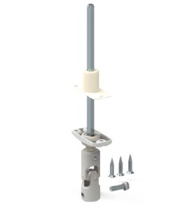 Mini bloc guide Genouillère-Blanc-Carré de 6 mm D760CNGCarré de 6 ZURFLUH-FELLER