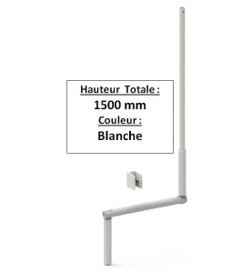 MANIVELLE BLANCHE SELECTALU. LGR TOTALE 1500 E801GADiamètre Exter 12 ZURFLUH-FELLER