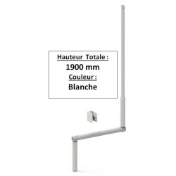 MANIVELLE BLANCHE SELECTALU. LGR TOTALE 1900 E801LADiamètre Exter 12 ZURFLUH-FELLER