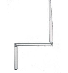 MANIVELLE BLANCHE DIAMETRE 14 LGR TOTALE 1500 2004131Diamètre Exter 14SIMU-ACCESSOIRES