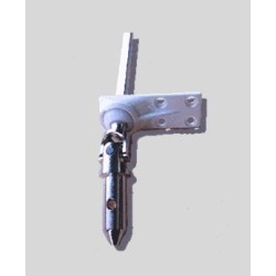 SORTIE DE CAISSON 45° 22X59 BLANC -M12- CARRE 6 - L300 816F671202Carré de 6 ZURFLUH-FELLER