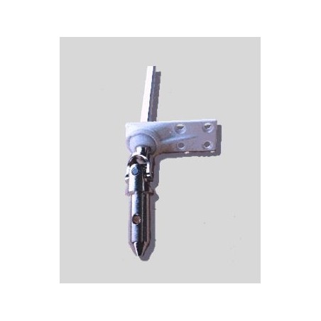 SORTIE DE CAISSON 45° 22X59 BLANC -M12- CARRE 6 - L300 816F671202Carré de 6 ZURFLUH-FELLER