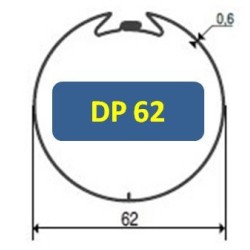 Jeux d'Adaptation Tube Rond DEPRAT 62 mm 9410307Jeux AdaptationSIMU