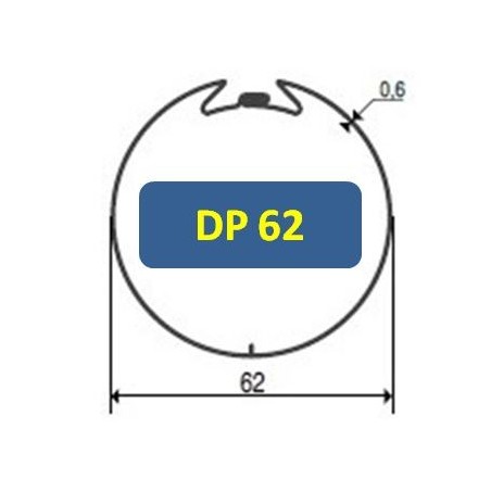 Jeux d'Adaptation Tube Rond DEPRAT 62 mm 9410307Jeux AdaptationSIMU
