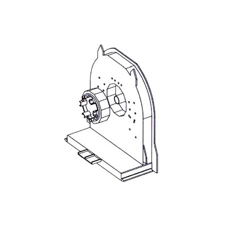 Kit Support moteur Somfy pour joue Tunnel FIXOLITE